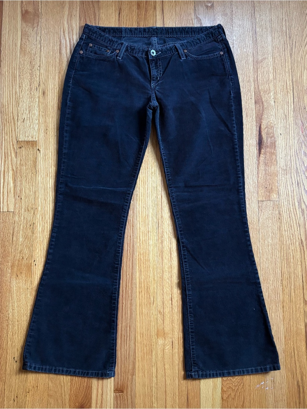 G-Star Raw Super Low Navy Flared Corduroy Jeans 32x30